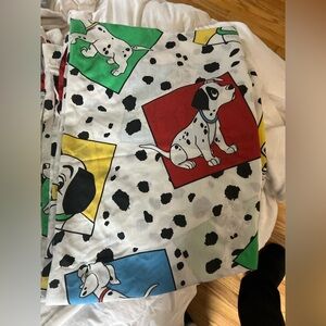 Vintage 101 Dalmatian Twin Sheets